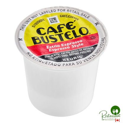 Cafe Bustelo Espresso-Style Coffee Single Serve Keurig® K-Cup® Pods - 24/Box