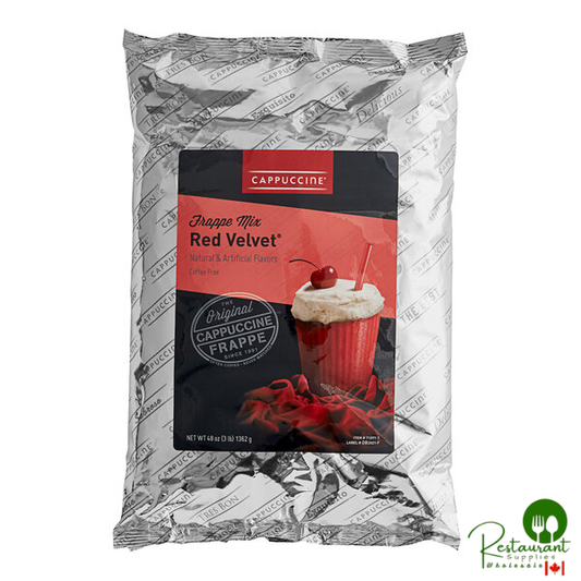 Cappuccine Red Velvet Frappe Mix 3 lb.