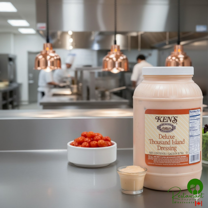 Ken's Foods 1 Gallon Deluxe French Dressing - 4/Case