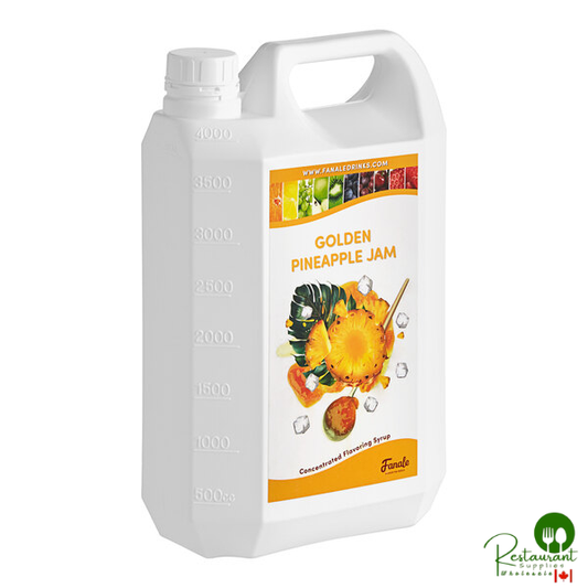 Fanale Golden Pineapple Fruit Jam / Smoothie Topping 11 lb. - 4/Case
