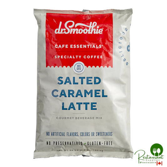 Dr. Smoothie Cafe Essentials Salted Caramel Latte Beverage Mix 3.5 lb.