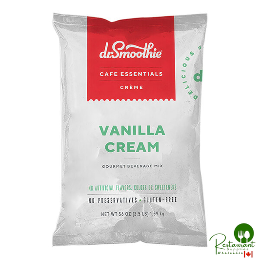 Dr. Smoothie Cafe Essentials Vanilla Cream Beverage Mix 3.5 lb.