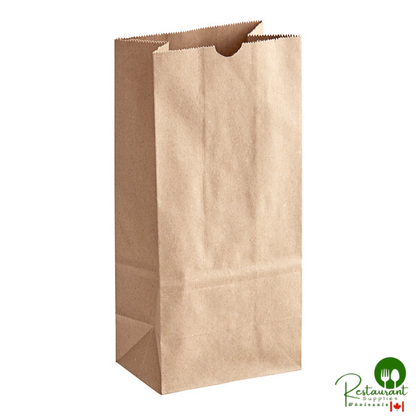 Heavy Duty 8 lb. Extra Heavy-Duty Natural Kraft Bag By Prime - 400/Case