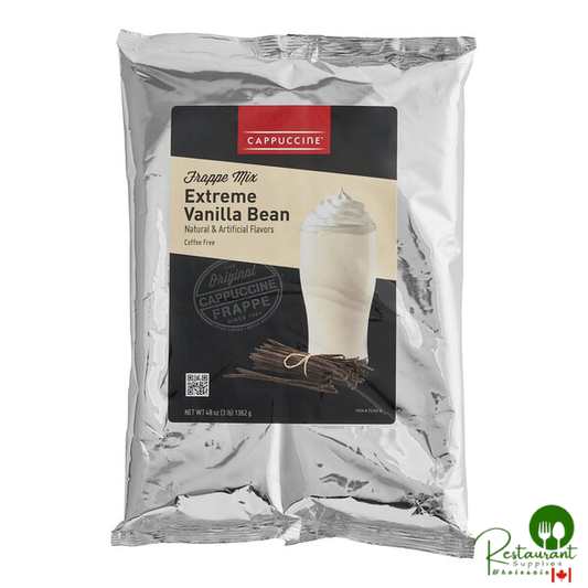 Cappuccine Vanilla Bean Frappe Mix 3 lb.