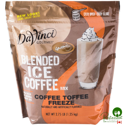DaVinci Gourmet 2.75 lb. Ready to Use Coffee Toffee Freeze Mix