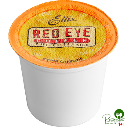 Ellis 24-Count Red Eye High Caffeine Coffee Single Serve Cups - 4/Case