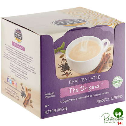 Oregon Chai Single-Serve Packets Original Chai Dry Mix - 24/Box