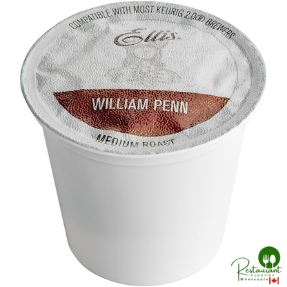 Ellis 24-Count William Penn Coffee Single Serve Cups - 4/Case