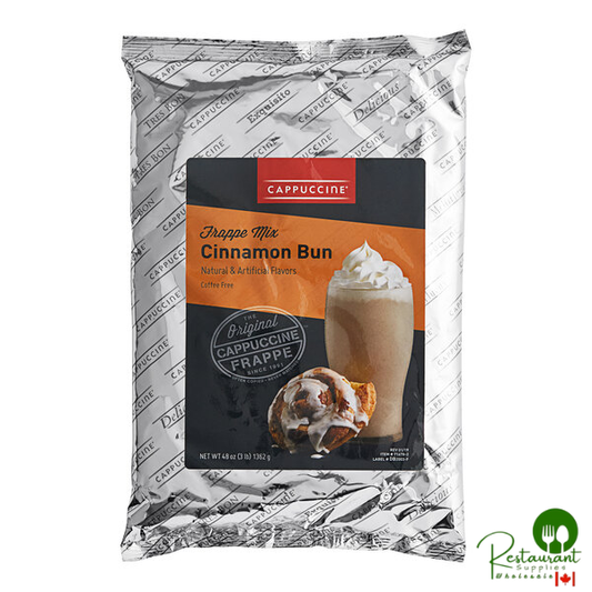 Cappuccine Cinnamon Bun Frappe Mix 3 lb.