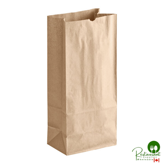 10 lb. Natural Kraft Paper Customizable Bag By Prime - 500/Case