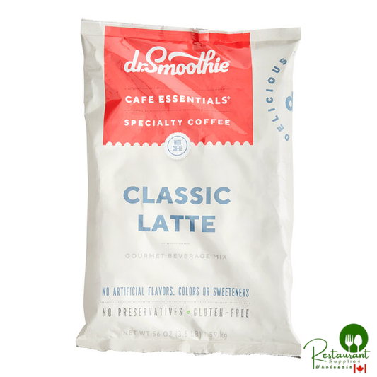 Dr. Smoothie Cafe Essentials Classic Latte Beverage Mix 3.5 lb.