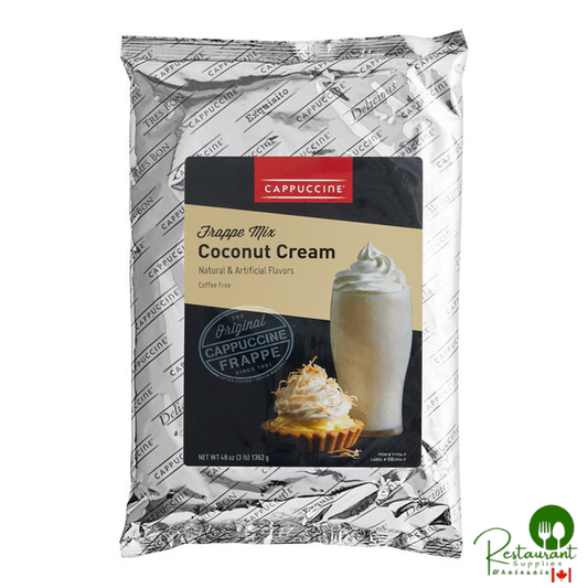 Cappuccine Coconut Frappe Mix 3 lb.