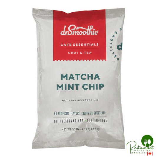 Dr. Smoothie Cafe Essentials Matcha Mint Chip Beverage Mix 3.5 lb.