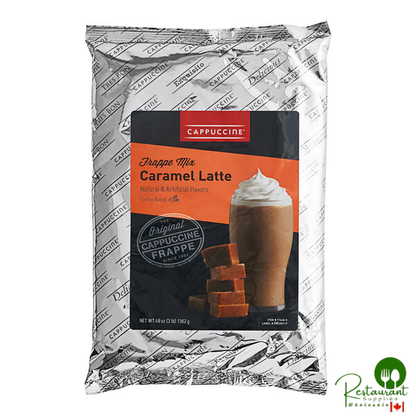 Cappuccine Caramel Latte Frappe Mix 3 lb.