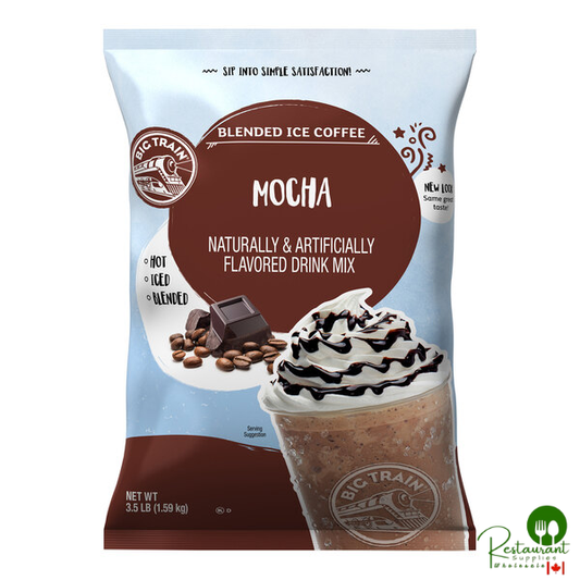Big Train 3.5 lb. Mocha Blended Ice Coffee Mix