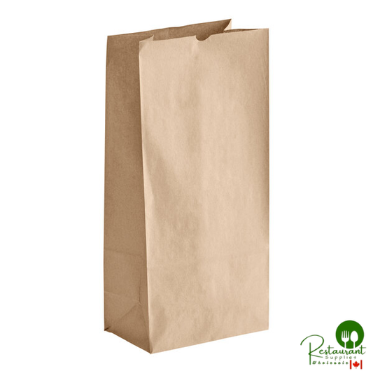 25 lb. Natural Kraft Paper Customizable Bag By Prime - 500/Case
