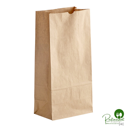 16 lb. Natural Kraft Paper Customizable Bag By Prime - 500/Case