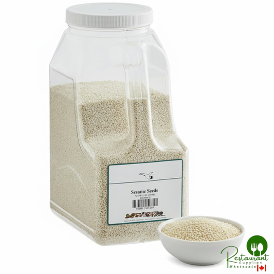 Hulled White Sesame Seeds By Prime - 5 lb.
