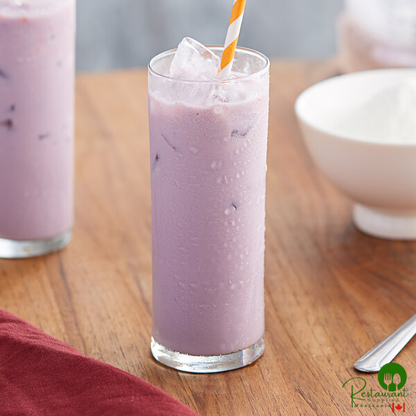 Big Train 3.5 lb. Dragonfly Taro Blended Creme Frappe Mix - 5/Case