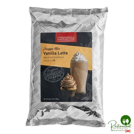 Cappuccine Vanilla Latte Frappe Mix 3 lb.