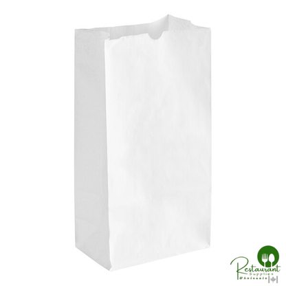 25 lb. White Paper Customizable Bag By Prime - 500/Case