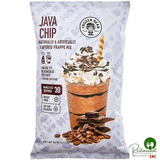 The Frozen Bean Java Chip Blended Ice Coffee Mix 3.5 lb.