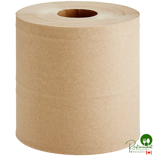 Prime 2-Ply Natural Kraft Center Pull Paper Towel 500' Roll - 6/Case