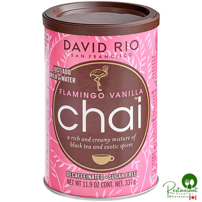 David Rio Flamingo Vanilla™ Decaf Sugar-Free Chai Tea Latte Mix 11.9 oz.