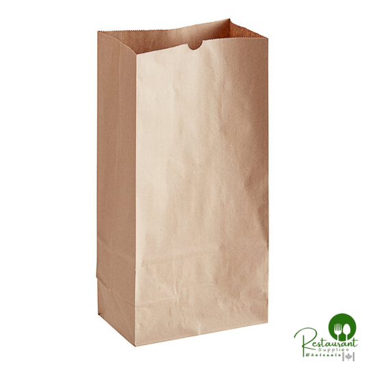 Heavy Duty 16 lb. Heavy-Duty Natural Kraft Bag By Prime - 400/Case