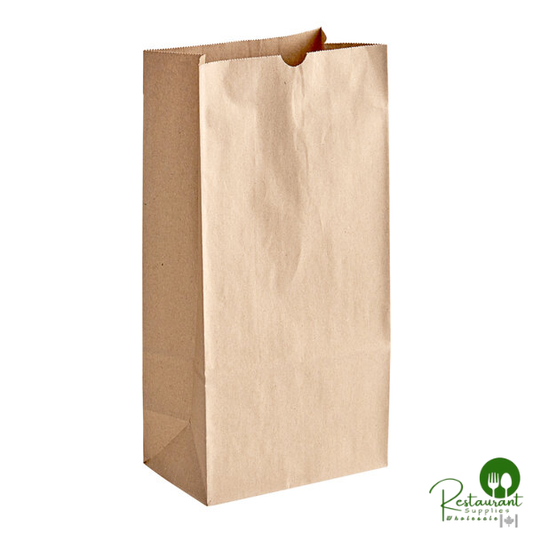 Heavy Duty 16 lb. Extra Heavy-Duty Natural Kraft Bag By Prime - 400/Case