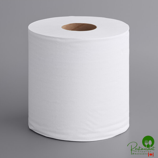 Prime 1-Ply Center Pull Paper Towel Roll 1000' - 6/Case