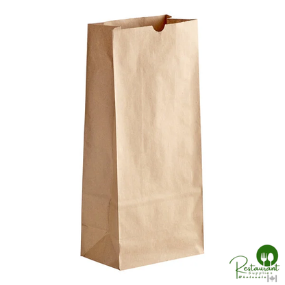 Heavy Duty 25 lb. Heavy-Duty Natural Kraft Paper Bag By Prime - 400/Case