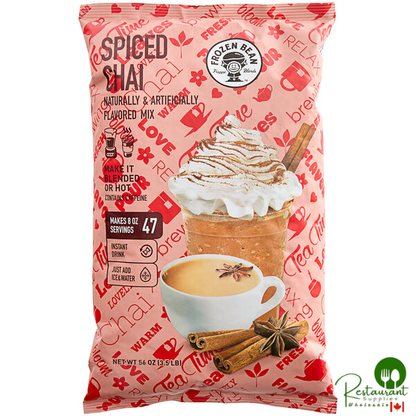 The Frozen Bean Spiced Chai Tea Latte Mix 3.5 lb.