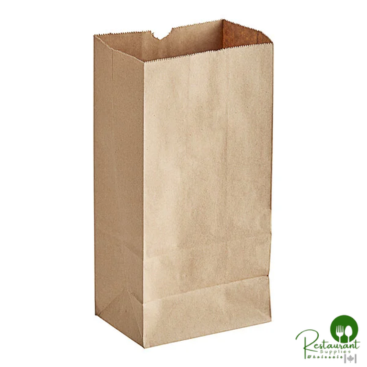 Heavy Duty 5 lb. Heavy-Duty Natural Kraft Bag By Prime - 400/Case
