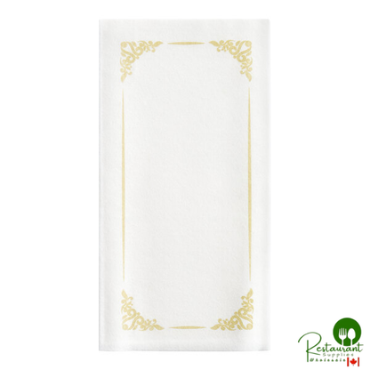 Prime Linen-Feel Royal 1/6 Fold Guest Towel - 500/Case