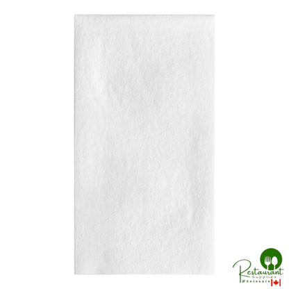 Hoffmaster Linen-Like Natural 12" x 17" White 1/6 Fold Guest Towel - 500/Case