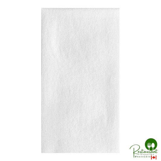 Hoffmaster Linen-Like Natural 12" x 17" White 1/6 Fold Guest Towel - 500/Case