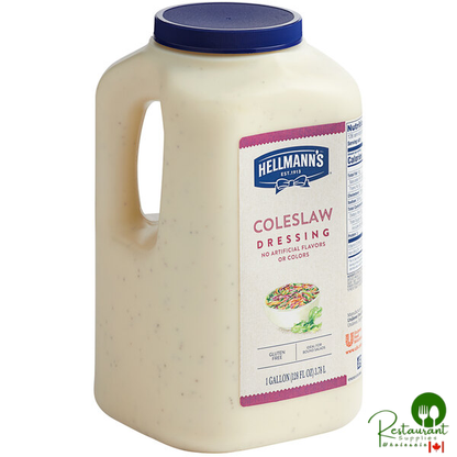 Hellmann's 1 Gallon Creamy Coleslaw Dressing - 4/Case