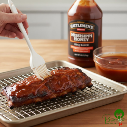 Cattlemen's 1 Gallon Mississippi Honey BBQ Sauce - 4/Case