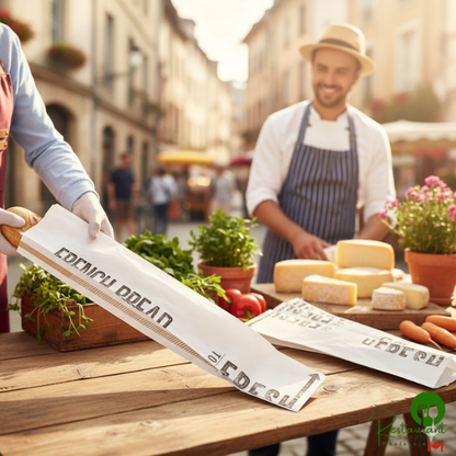 Inno-Pak To Go Fresh 4 1/2" x 2 1/2" x 28" French Bread Bag - 500/Case