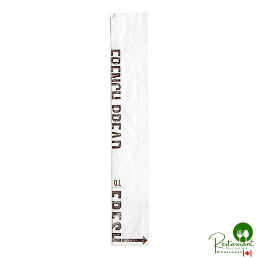 Inno-Pak To Go Fresh 4 1/2" x 2 1/2" x 28" French Bread Bag - 500/Case