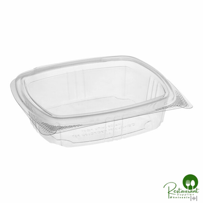 8 oz. Clear RPET Hinged Deli Container By Prime - 200/Case