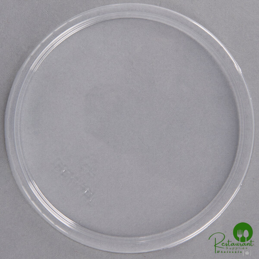 Ultra Clear PET Plastic Round Deli Container Lid By Prime - 500/Case
