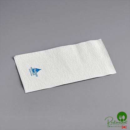 Hoffmaster Flusheeze White 1/4 Fold Dispersible Guest Towel - 8" x 17" - 500/Case