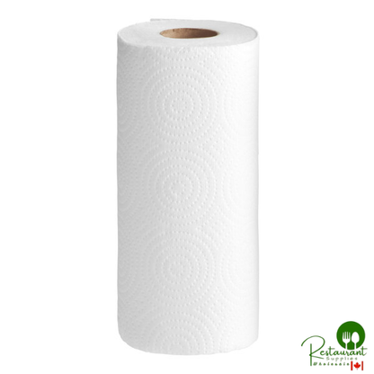 Prime Just Enough 2-Ply Premium Half Sheet Paper Towel Roll, 90 Half Sheets/Roll - 15/Case