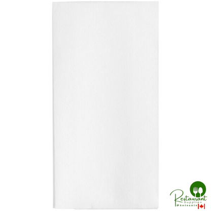 Hoffmaster 856499 Linen-Like 12" x 17" White 1/6 Fold Guest Towel - 500/Case