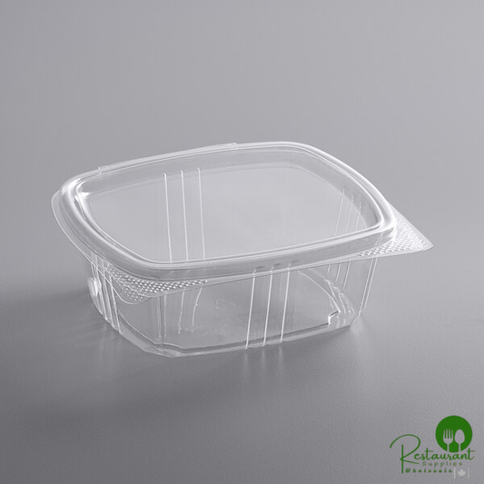12 oz. Clear RPET Hinged Deli Container By Prime - 200/Case