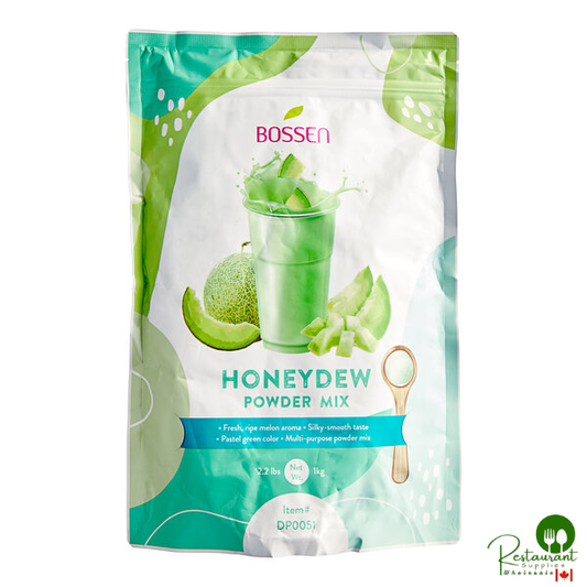 Bossen 2.2 lb. Honeydew Powder Mix - 20/Case