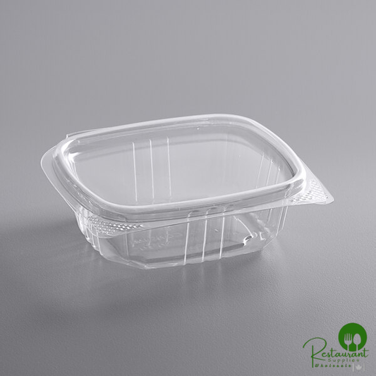 4 oz. Clear RPET Hinged Deli Container By Prime - 400/Case