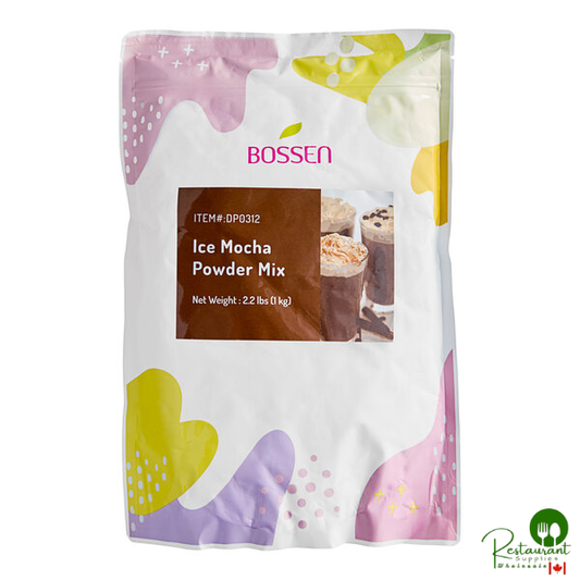 Bossen 2.2 lb. Iced Mocha Powder Mix